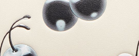 Ergo Bag In Coachtopia Leather With Cherry Print