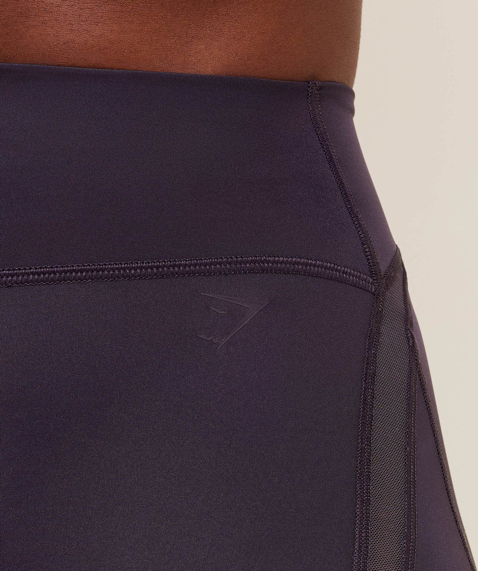 Gymshark Mesh Panel Legging - Midnight Purple