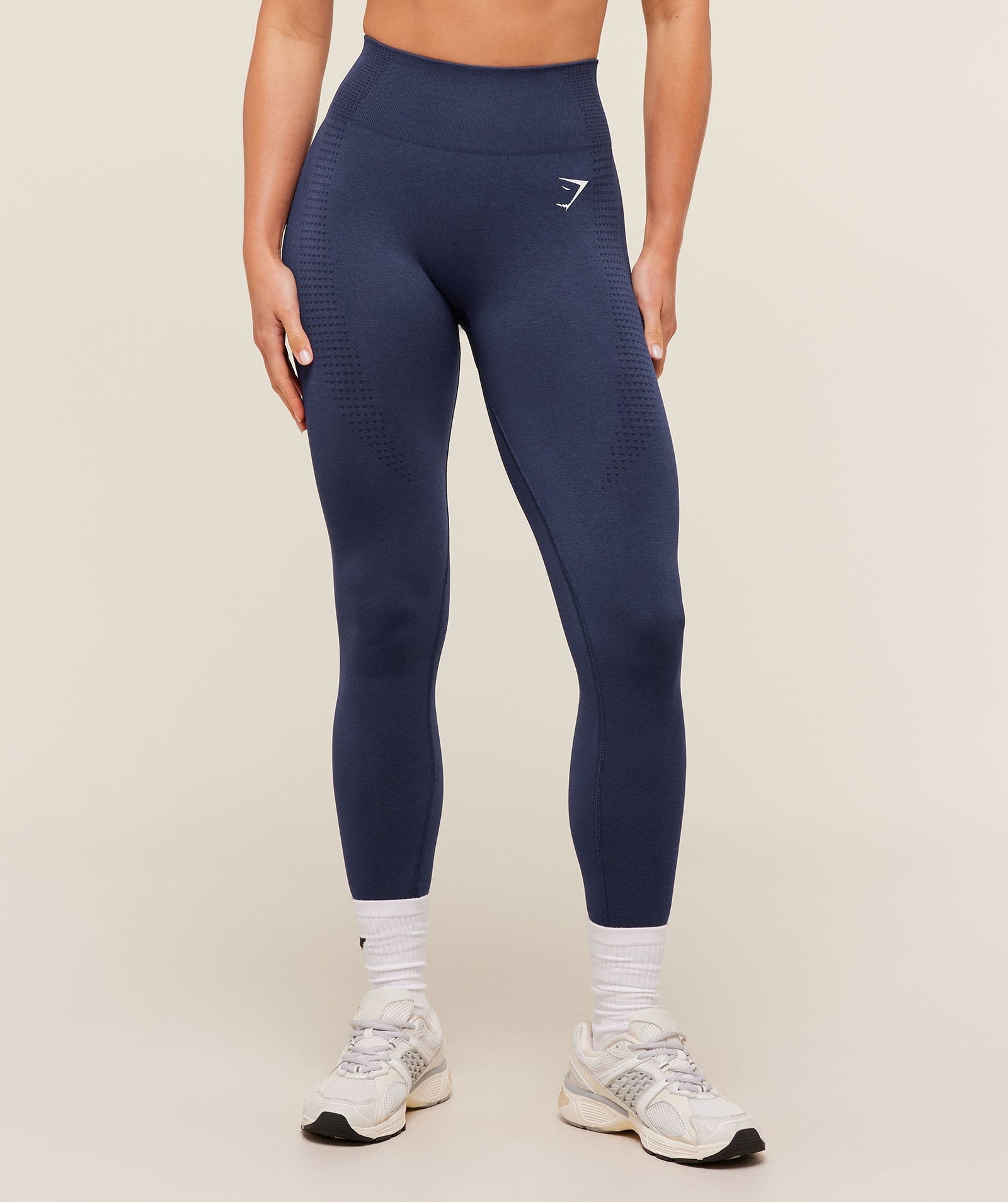 Gymshark Vital Soft Leggings - Heavy Blue/Marl