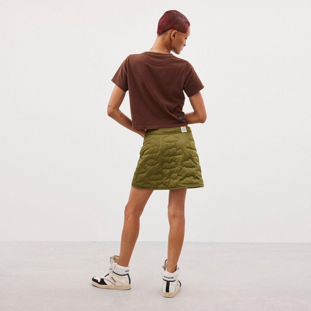 Coachtopia Loop Quilted Cloud Skirt