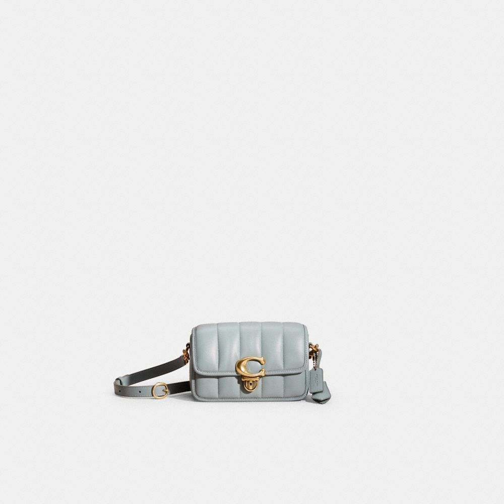 Restored Studio Shoulder Bag 19 With Quilting
