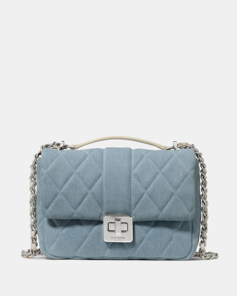 Carey Quilted Tweed Crossbody Bag