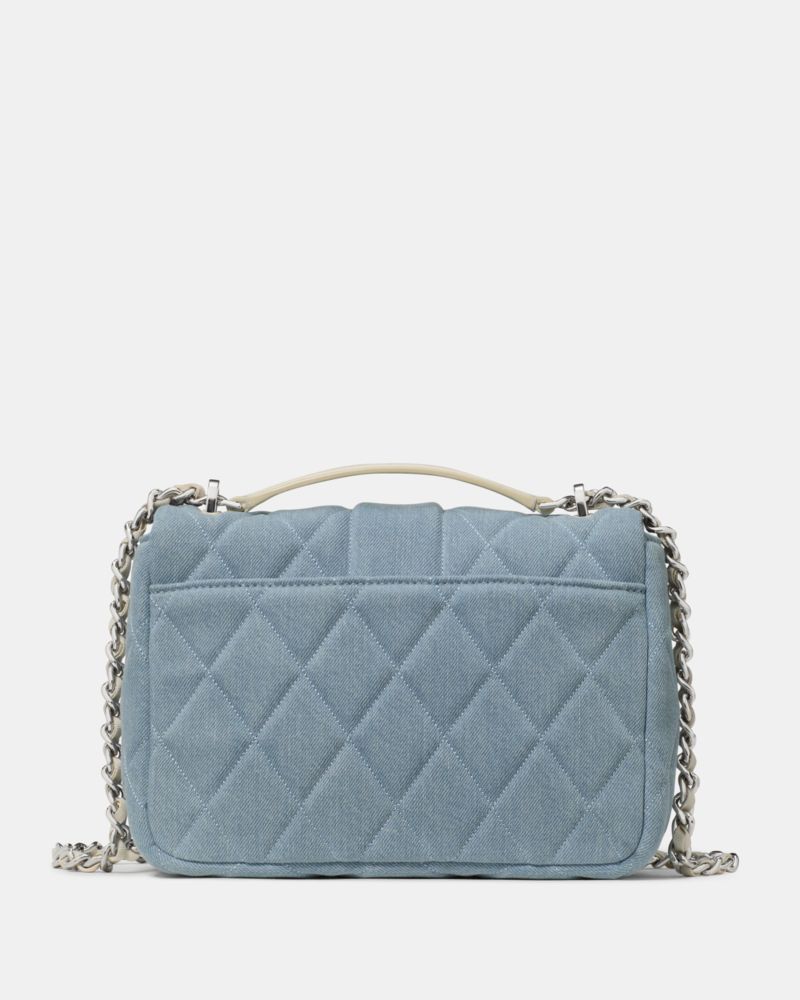 Carey Quilted Tweed Crossbody Bag