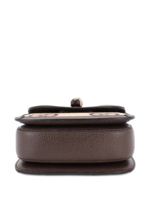 Bamboo 1947 Top Handle Bag Jumbo GG Canvas Mini crossbody bag