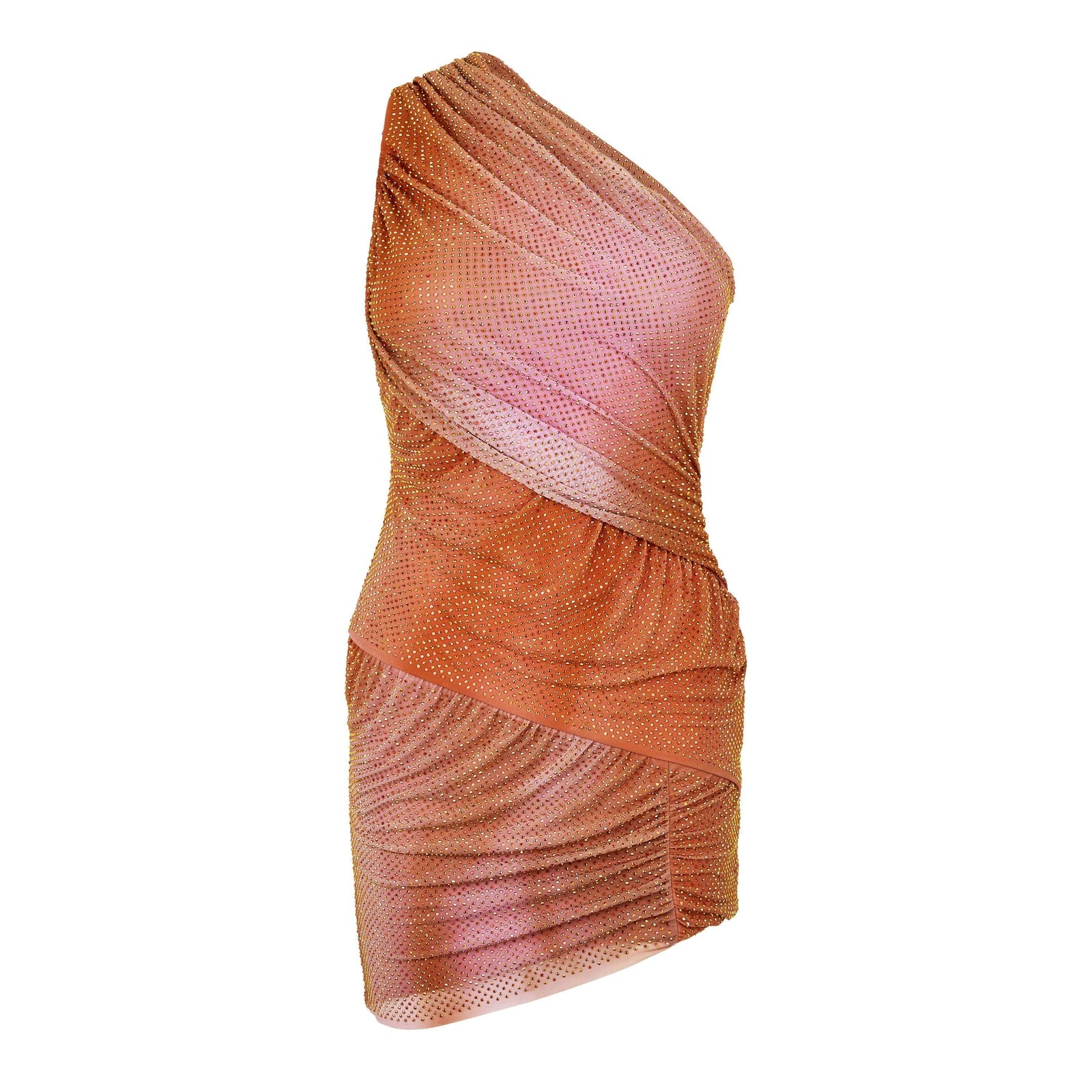 Rhinestone Mini Bodycon Dress