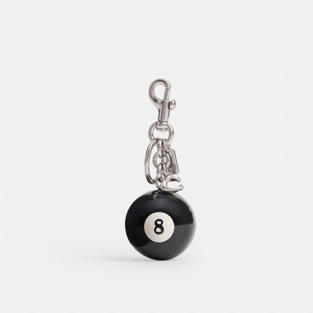 Eight Ball Bag Charm