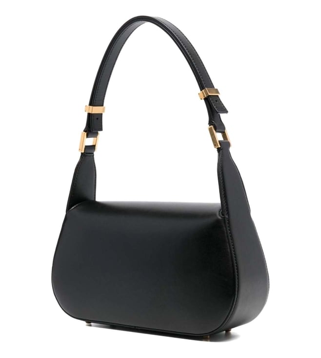 Black Vlogo Shoulder Bag