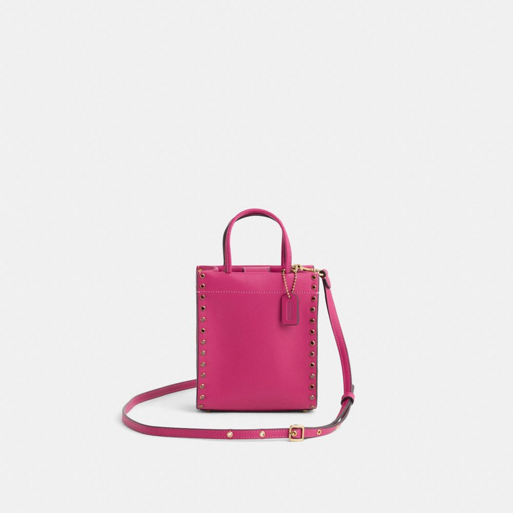 Restored Mini Cashin Tote With Crystal Rivets
