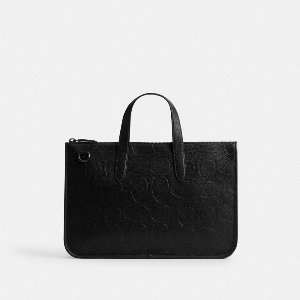 Isaac Workbag In Maxi Signature Leather