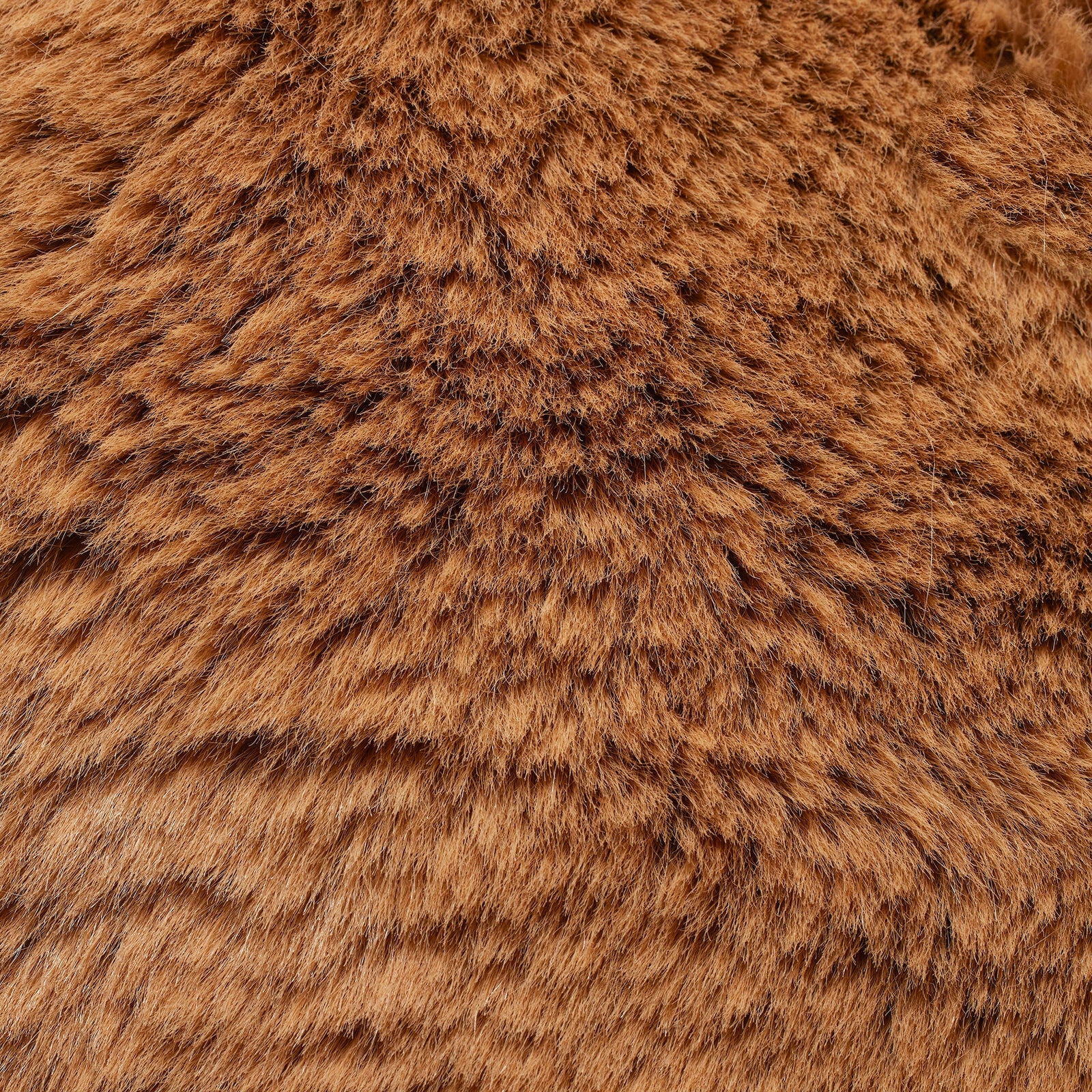 FAUX FUR MINI TOTE | CAMEL