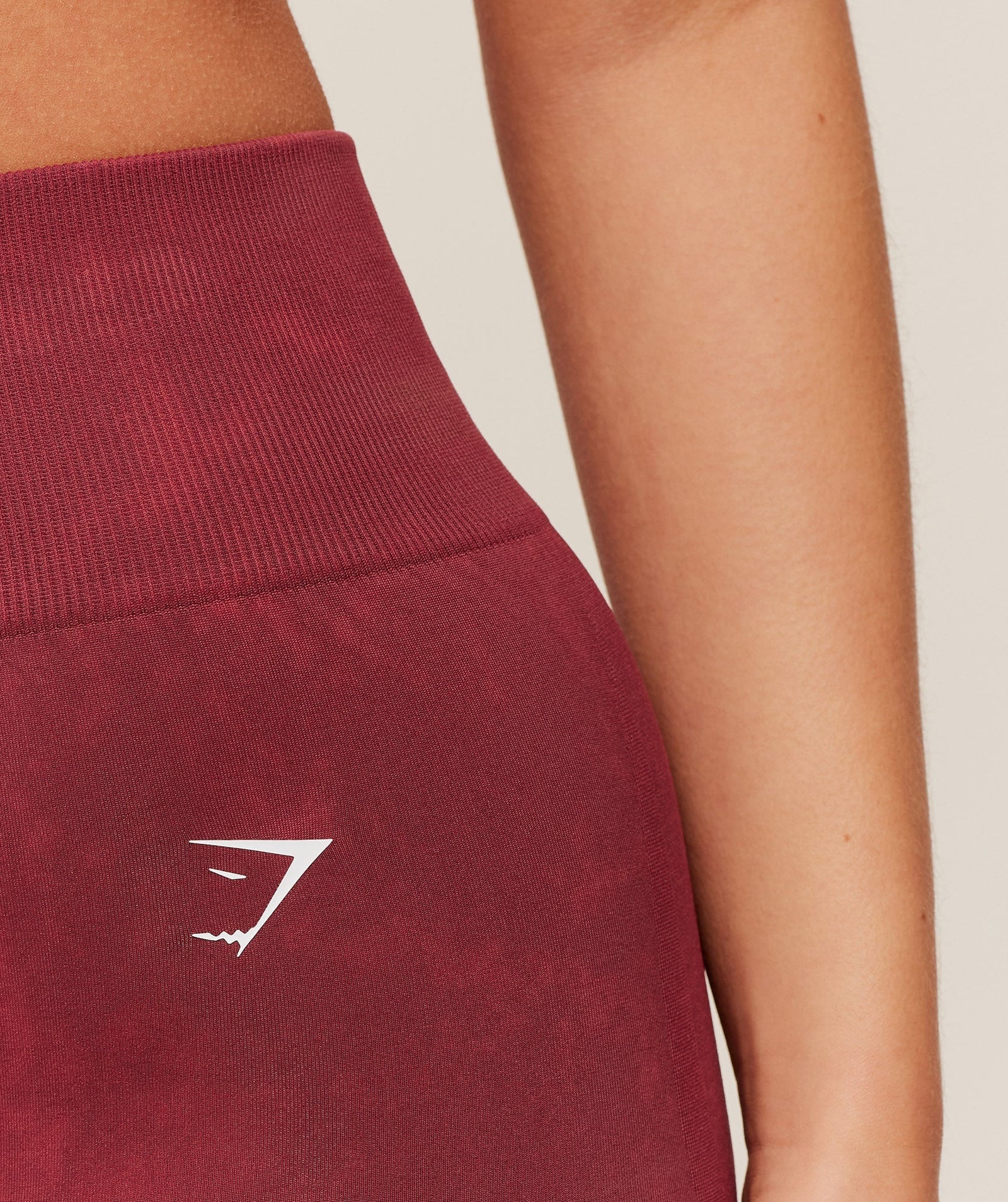Gymshark Washed Shorts - Red Wash