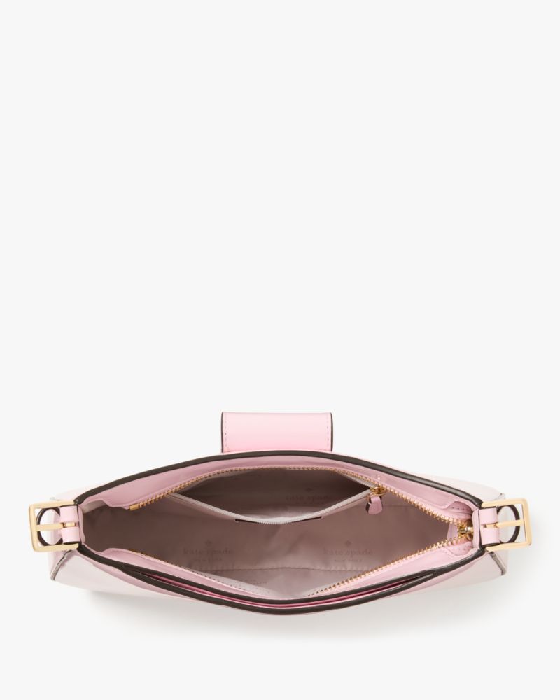 Reegan Patent Fabric Small Shoulder Bag