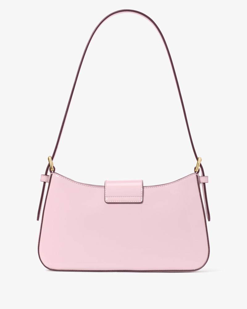 Reegan Patent Fabric Small Shoulder Bag