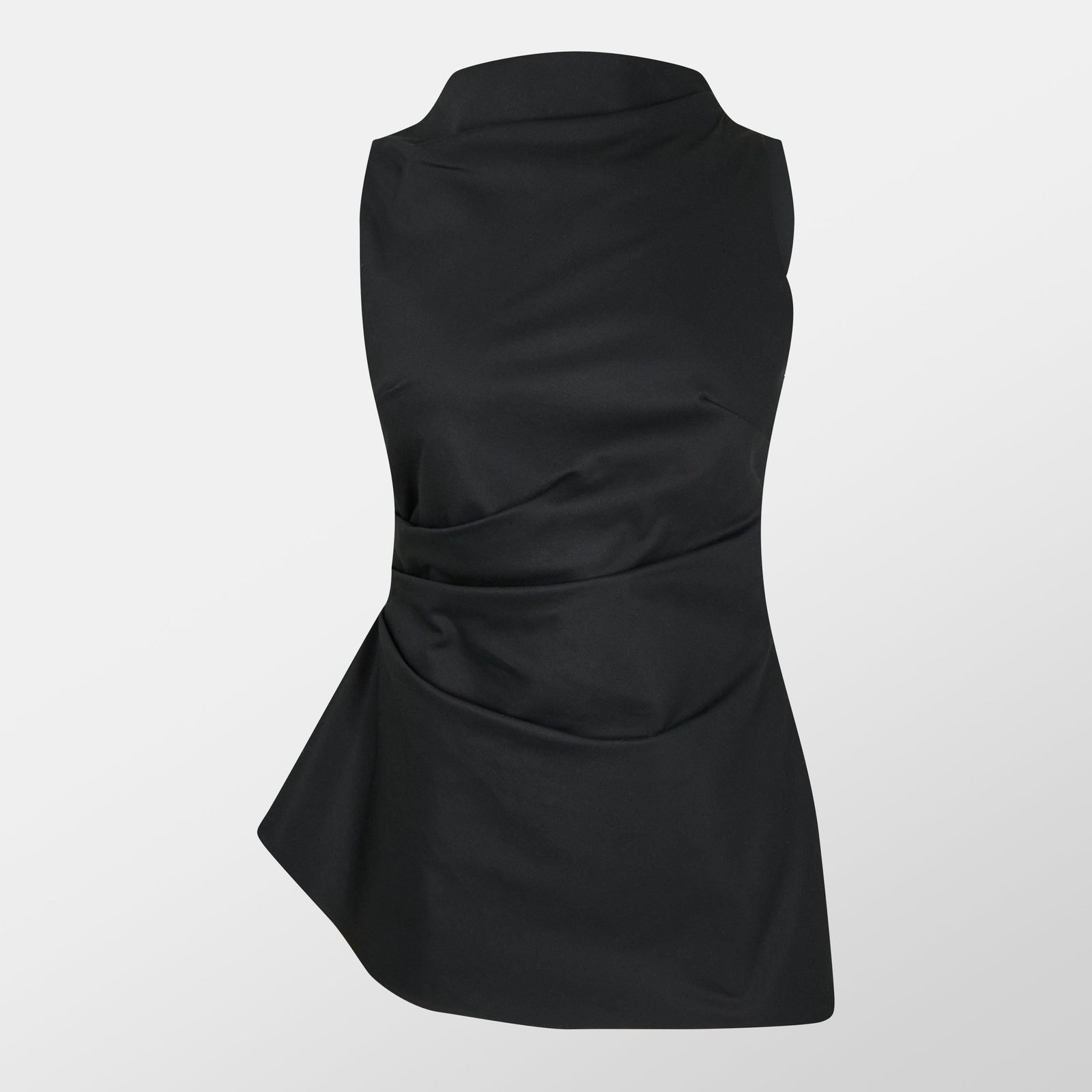 Cotton Peplum Top