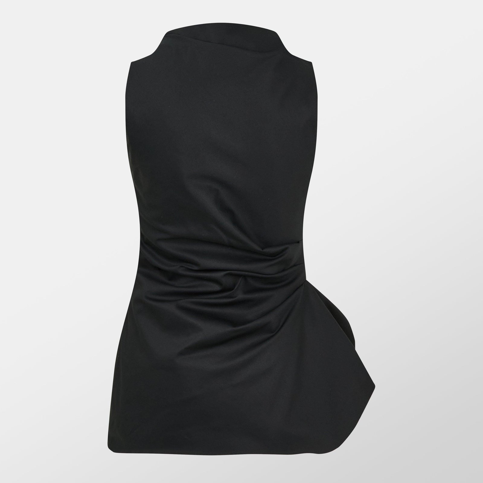 Cotton Peplum Top