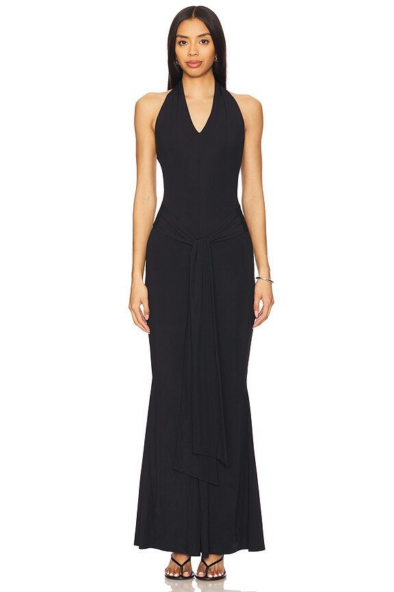 superdown Sylvie Maxi Dress in Black