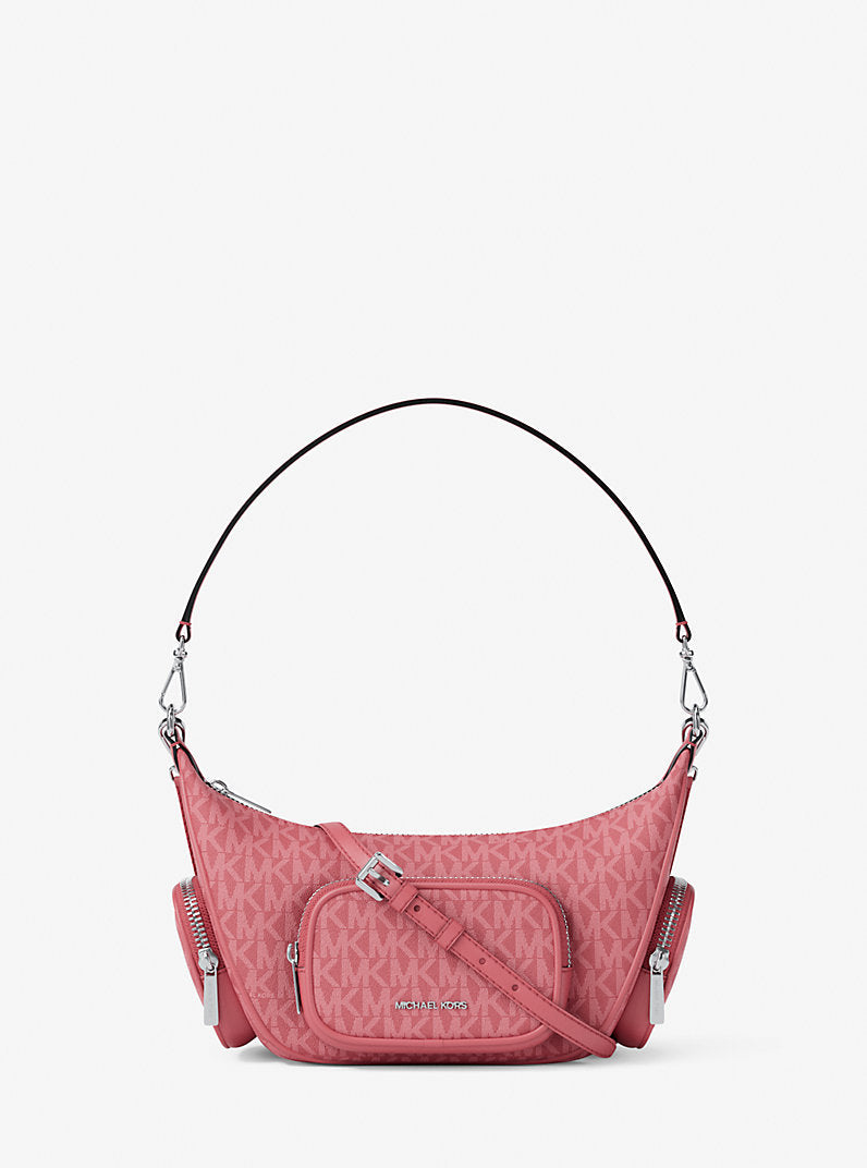 Merritt Small Signature Logo Convertible Shoulder Bag