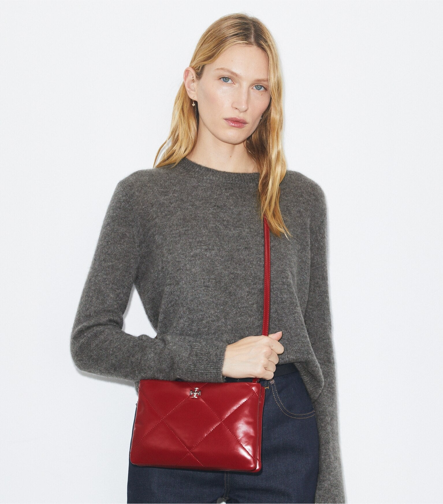 Kira Diamond Quilt Crossbody Bag