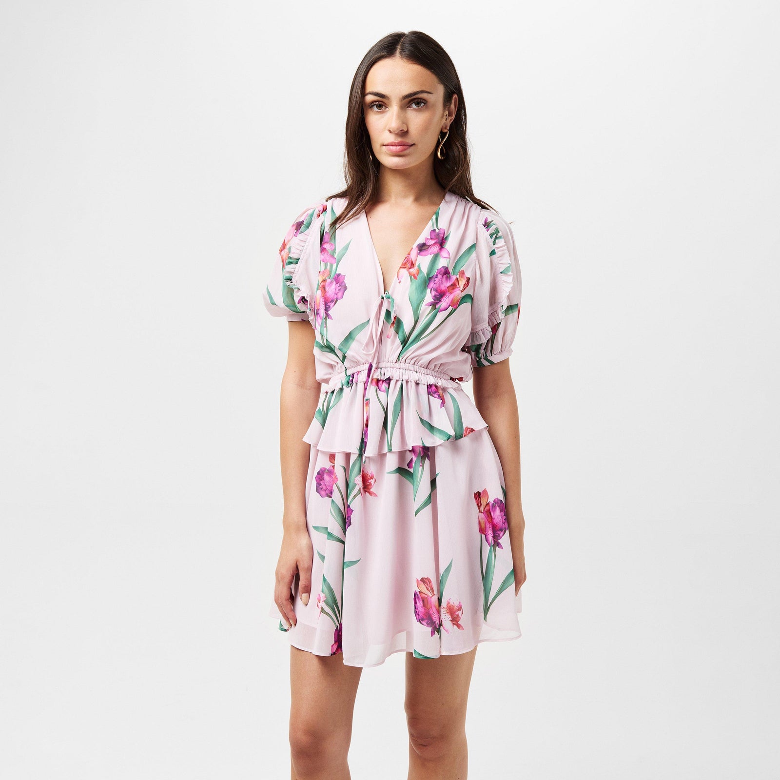 Merieli Floral Mini Dress