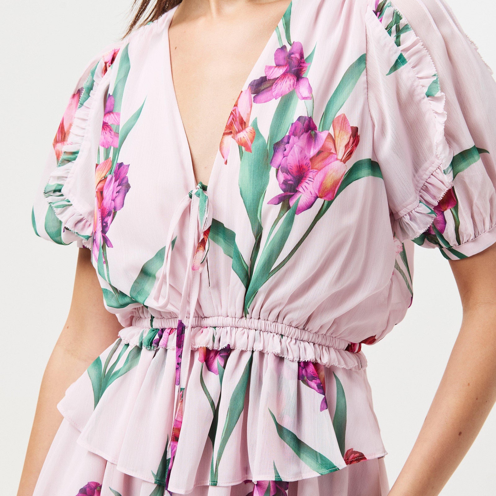 Merieli Floral Mini Dress