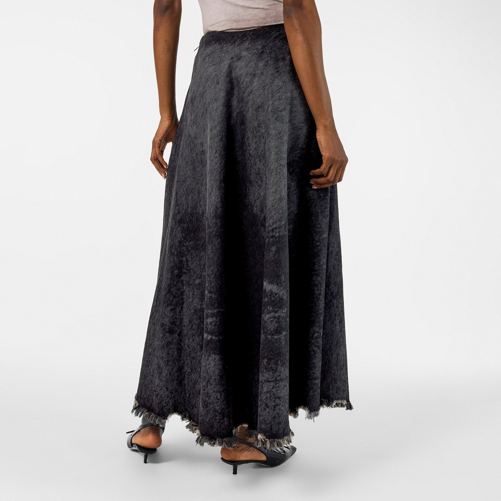 De-Hannie-Fsh Denim Skirt