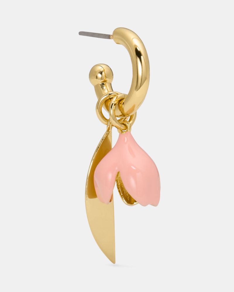 Golden Bloom Drop Earrings