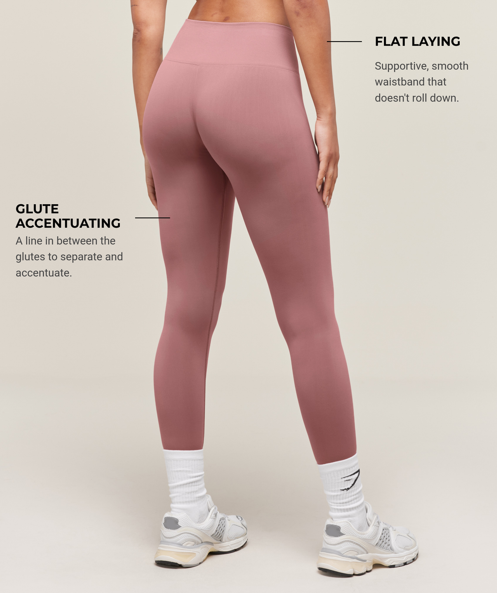 Gymshark Soft Sculpt Leggings - Calm Pink