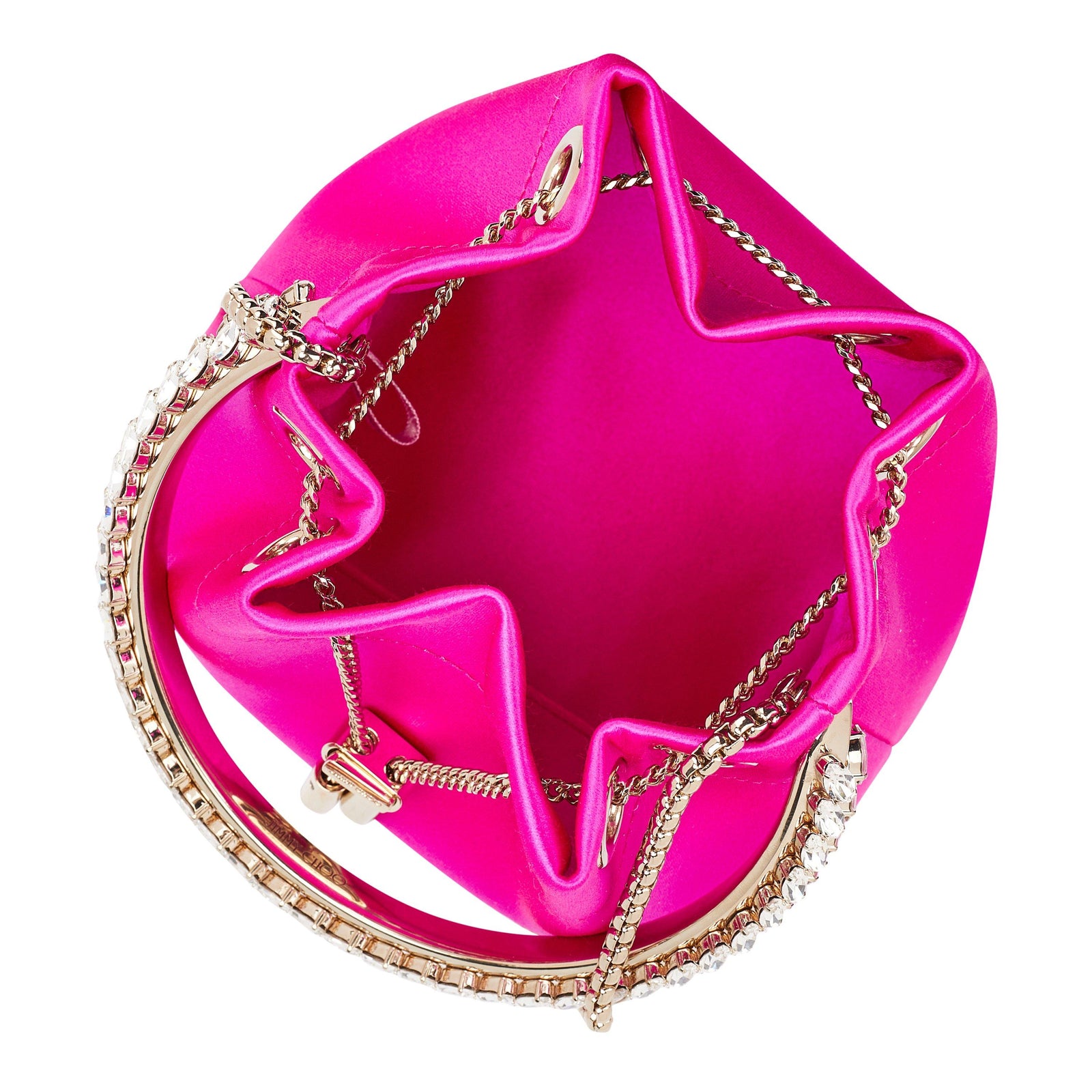 Bon Bon Satin Top-Handle Bag