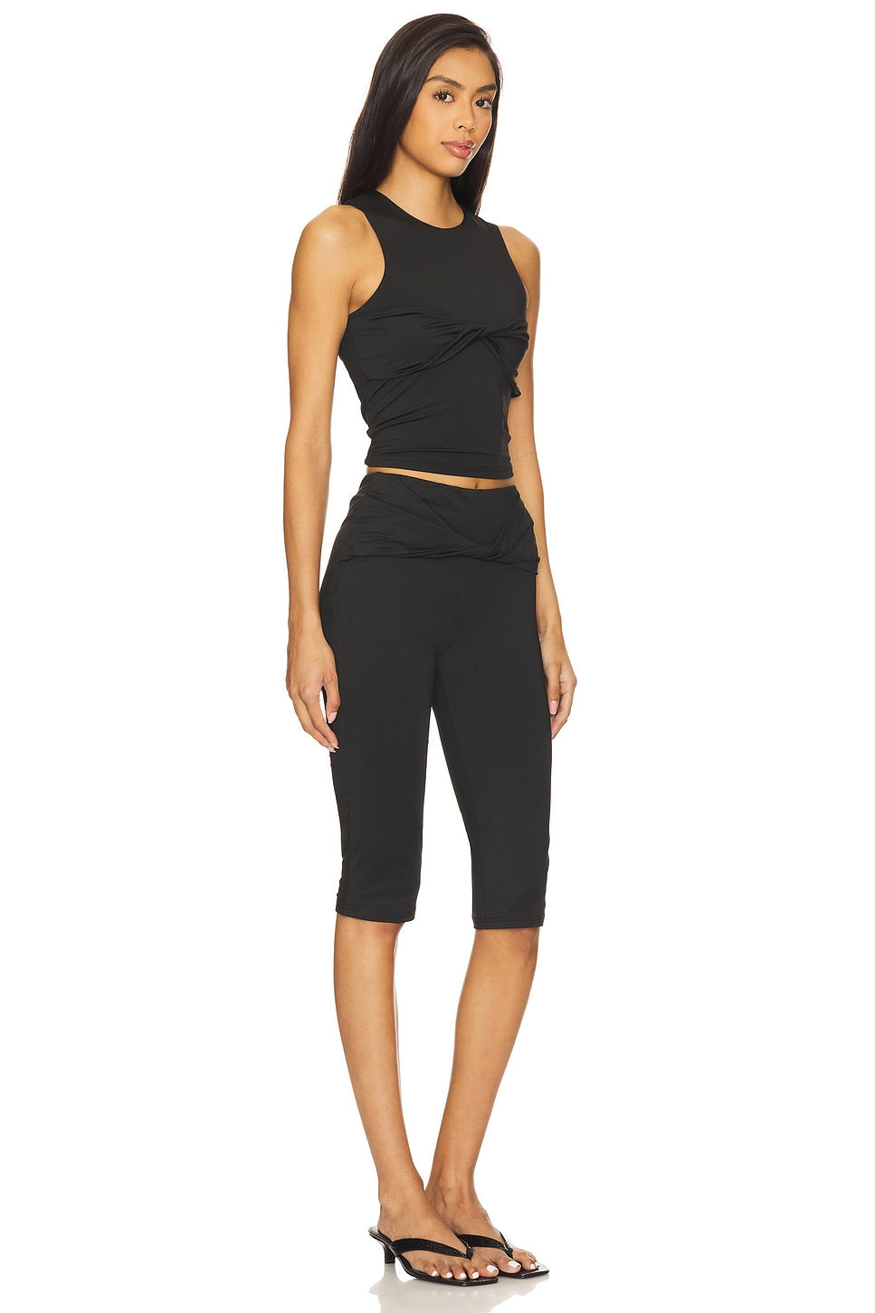 superdown Ines Capri Set in Black