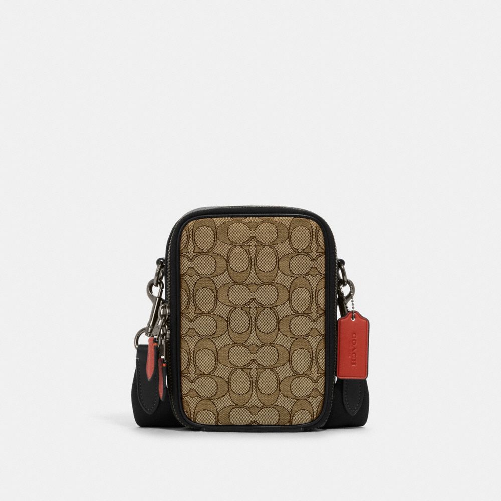 Stanton Crossbody Bag In Signature Jacquard
