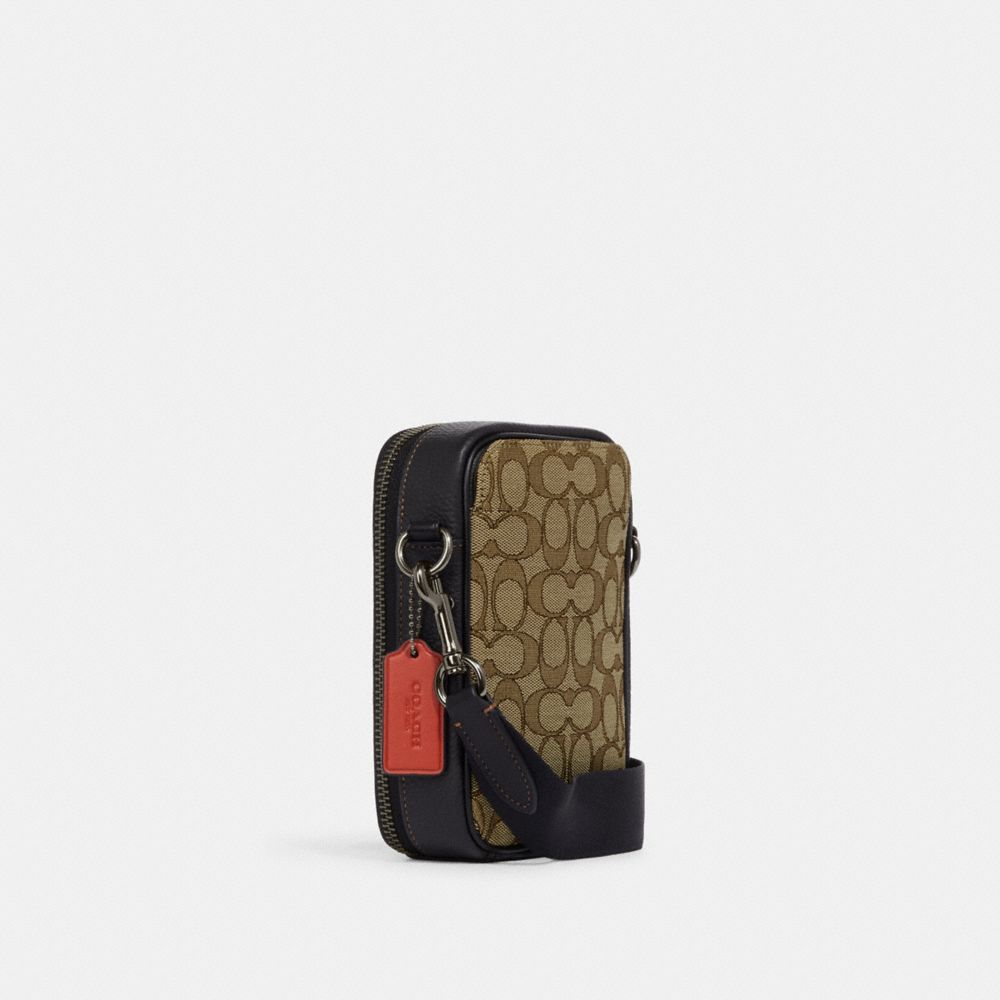 Stanton Crossbody Bag In Signature Jacquard