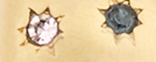 Heart With Stones Ring Set