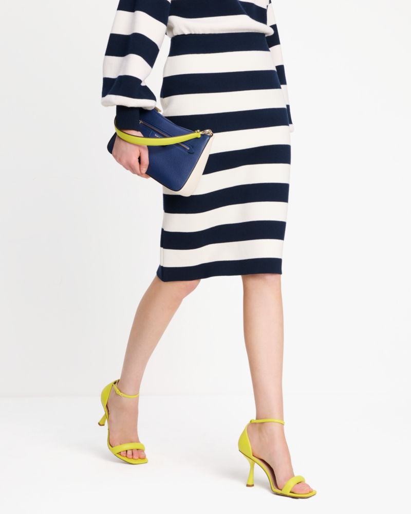 Awning Stripe Pencil Skirt