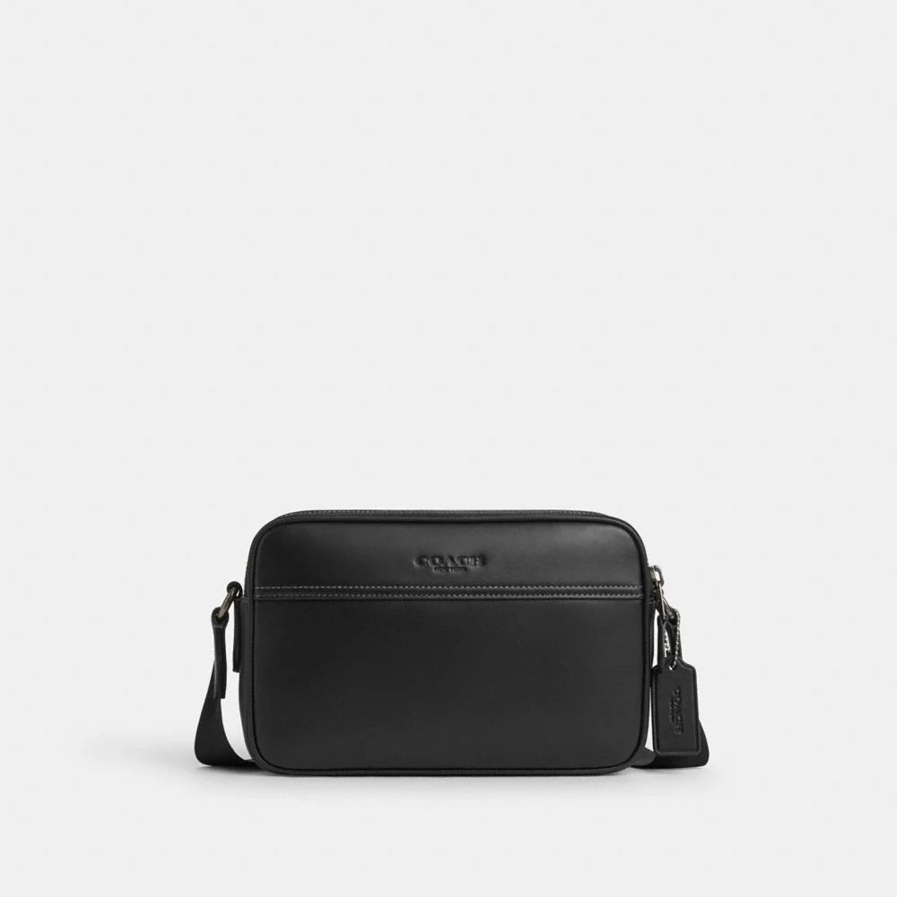 Coach Graham Crossbody Bag Gunmetal Black