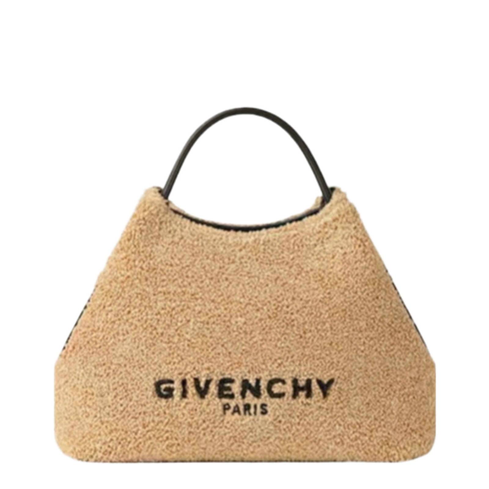 Facet Nano Sponge Raffia Tote - Natural