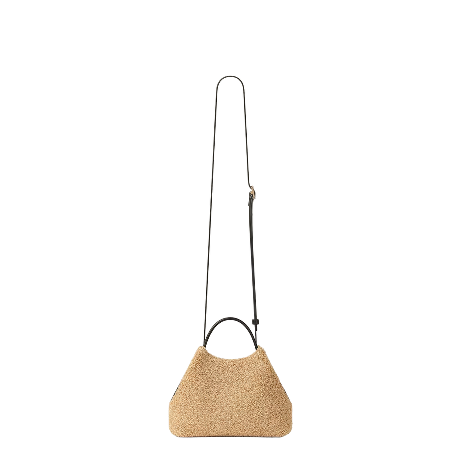 Facet Nano Sponge Raffia Tote - Natural