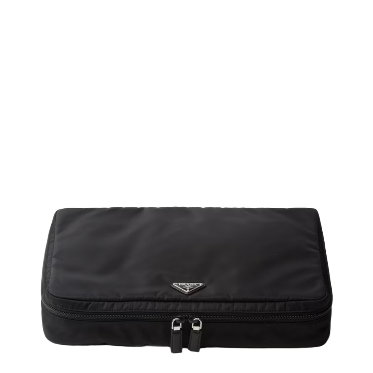 Re-Nylon Large Nylon Wash Bag - Nero