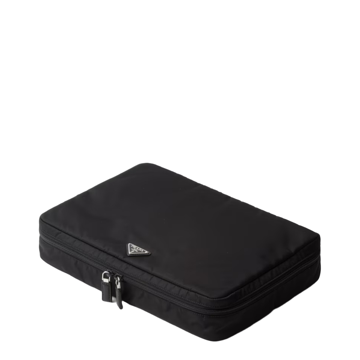 Re-Nylon Large Nylon Wash Bag - Nero
