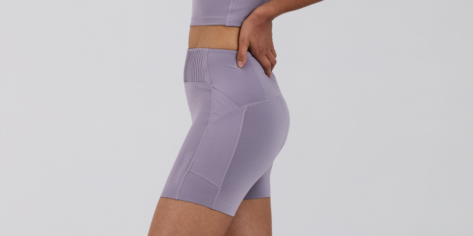 Bandit Womens Stamina V High Waist 5 Compression Short Violet Fog