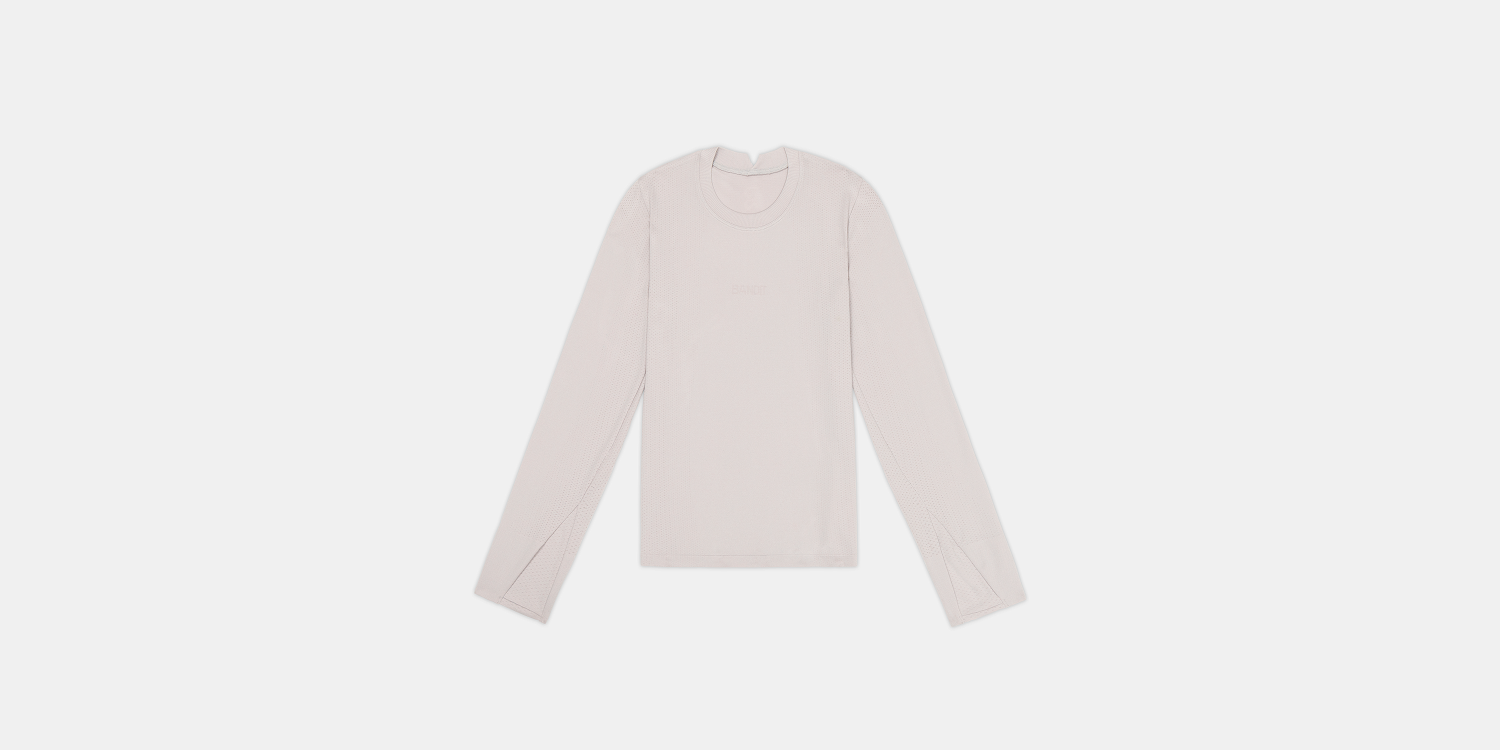 Bandit Womens Mercury Seamless Long Sleeve Ash