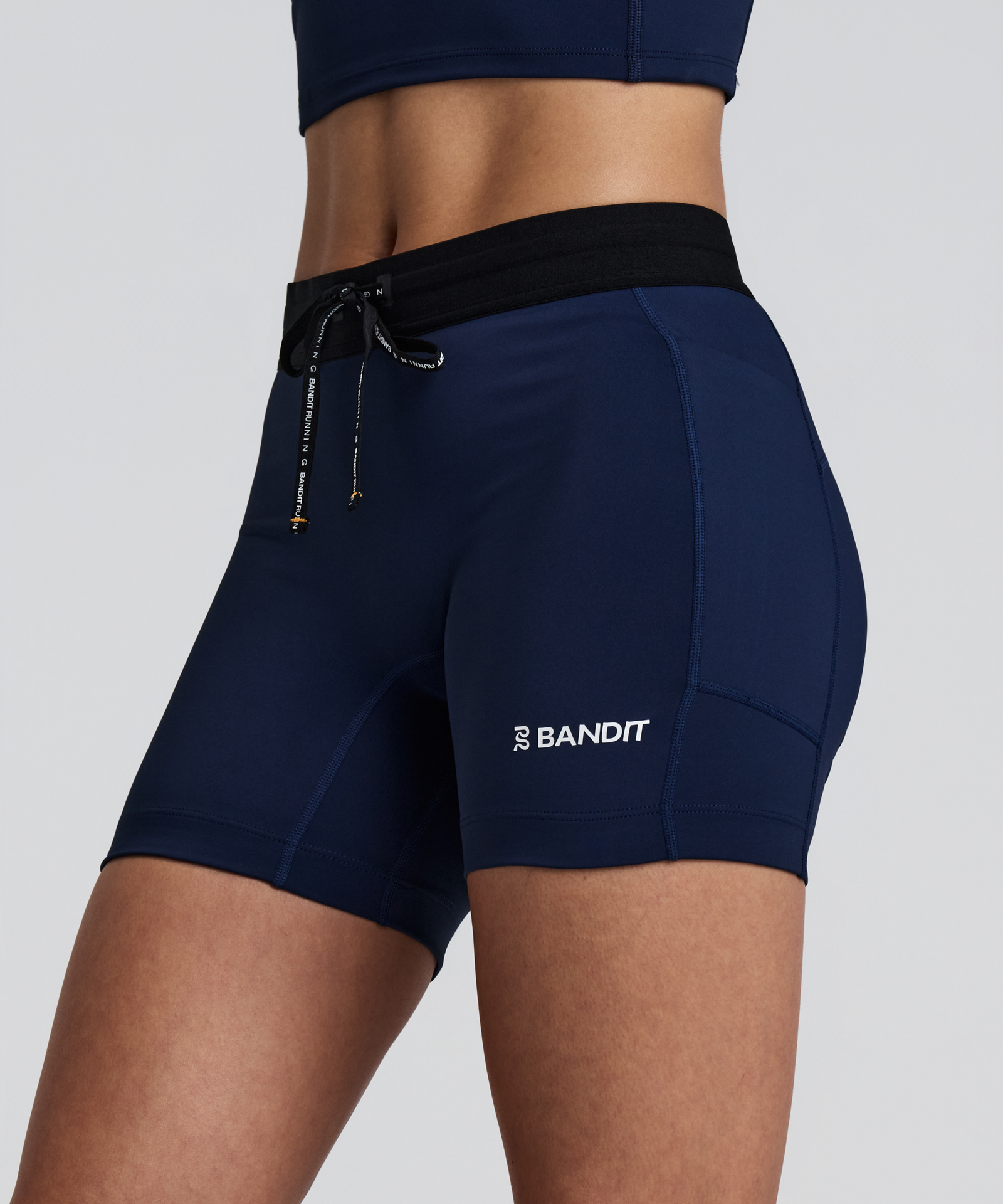 Bandit Stamina 5 Womens Compression Shorts Ny Navy New