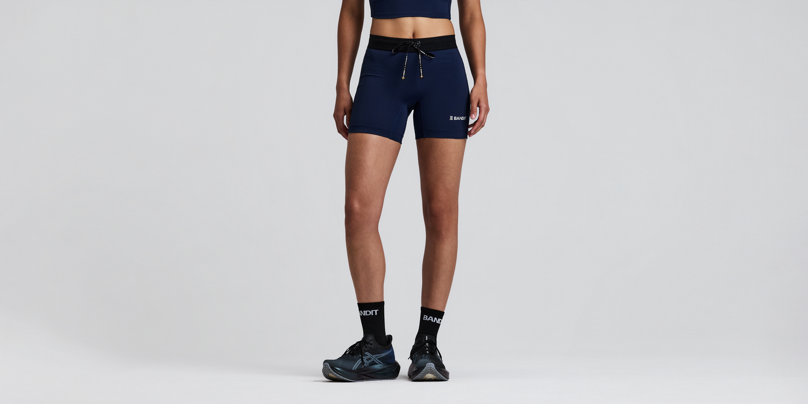 Bandit Stamina 5 Womens Compression Shorts Ny Navy New