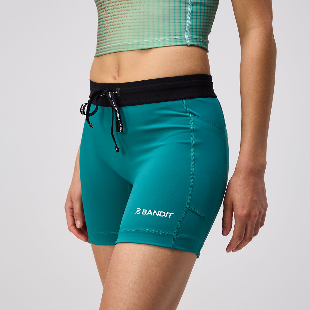 Bandit Stamina 5 Womens Compression Shorts Gulfstream