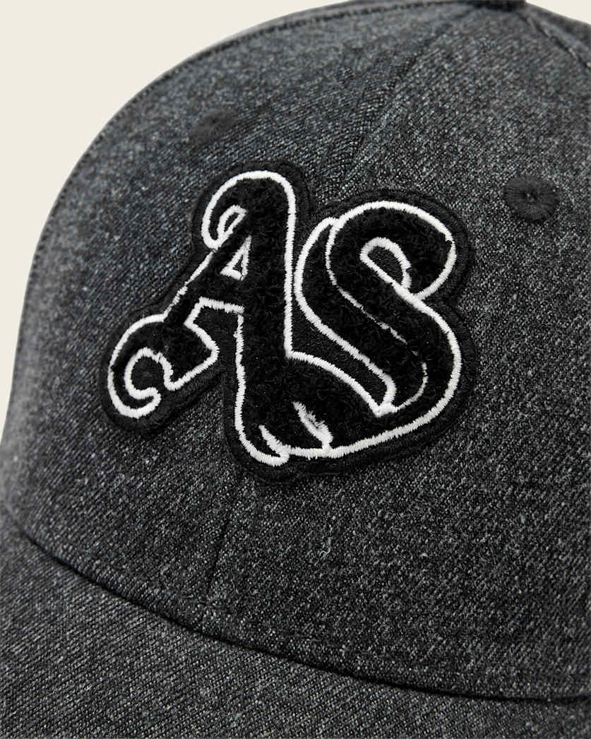 AllSaints Blair Denim Baseball Cap Women's Black Women's