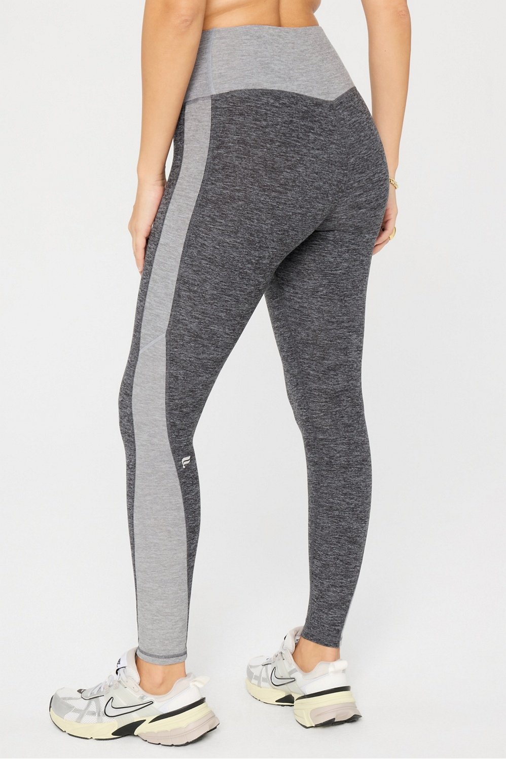 Fabletics HeatherFlex High-Waisted Tonal Legging