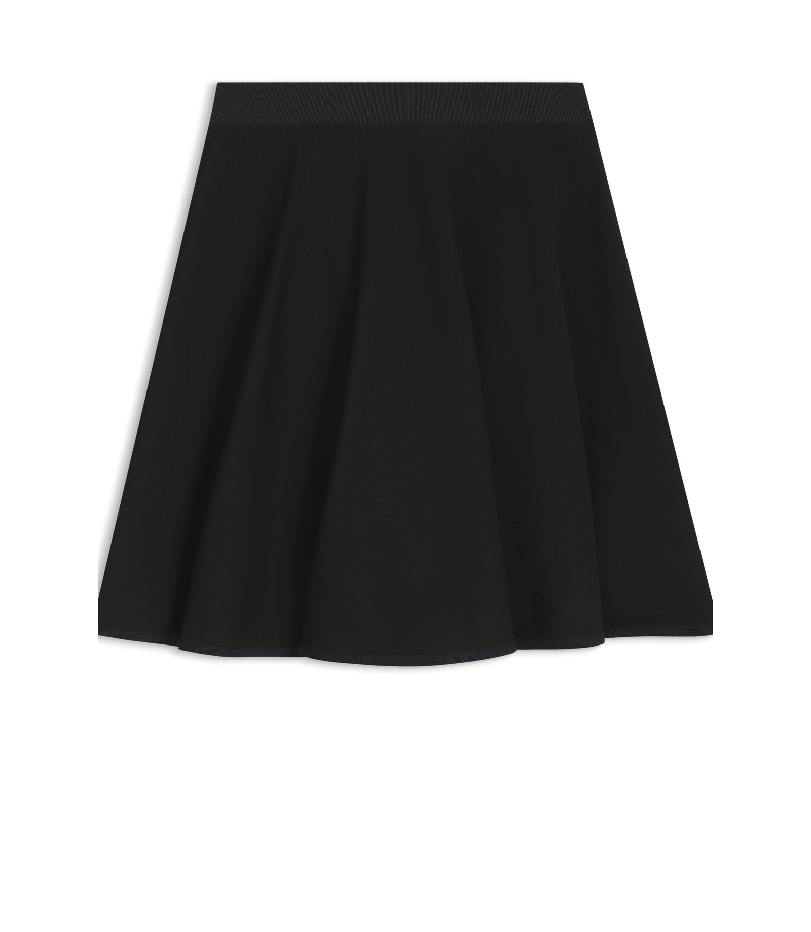 Boss Mini Skirt In Stretch Jersey Black Women's