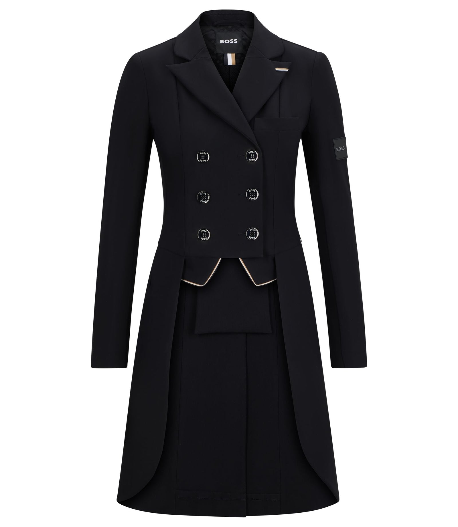 Boss Equestrian Tailcoat In Super Stretch Material Black Women's