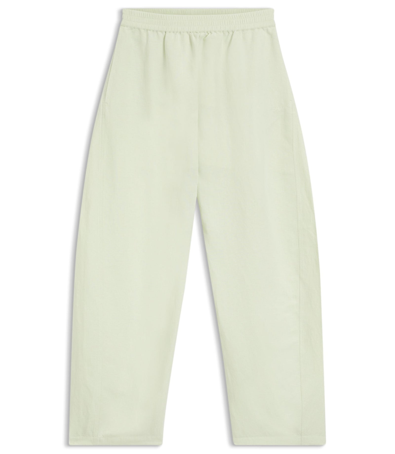 Boss Balloon Leg Trousers With Elasticated Waist Green Women's