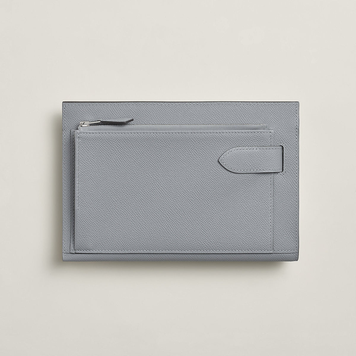Hermes Hacademi Pouch Gris Tain