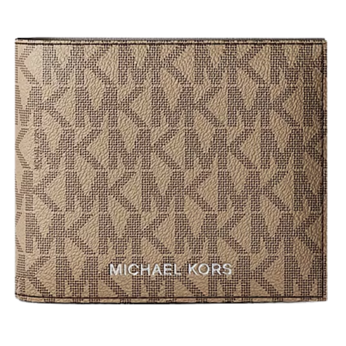 Michael Kors Cooper Logo Billfold Wallet With Coin Pouch CAMEL